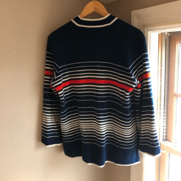 Vintage stripped cardigan - Picture 2 of 4